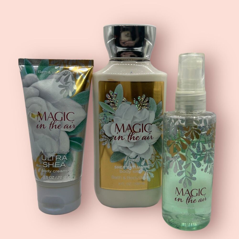 Bath & Body Works Magic in the Air Mist & Lotion, 3pc Set Used